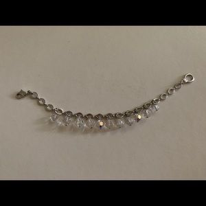 Swarovski crystal dangle bracelet